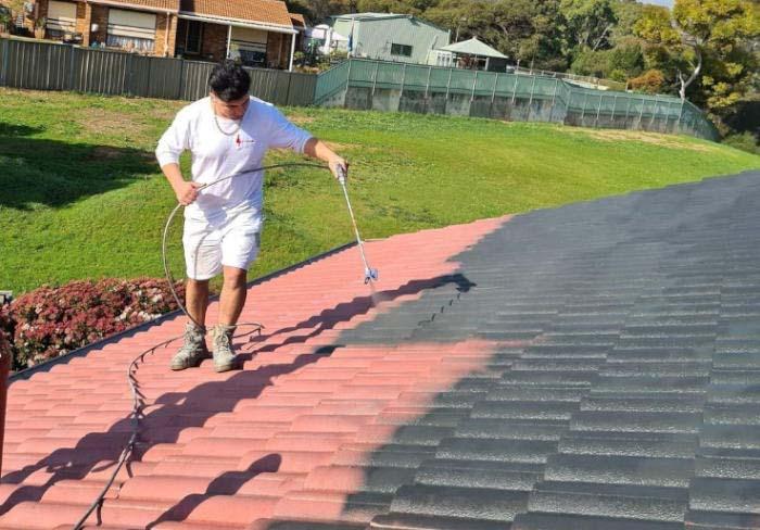 Quy trình tiêu chuẩn cho sơn chống nóng trên bề mặt mái tôn