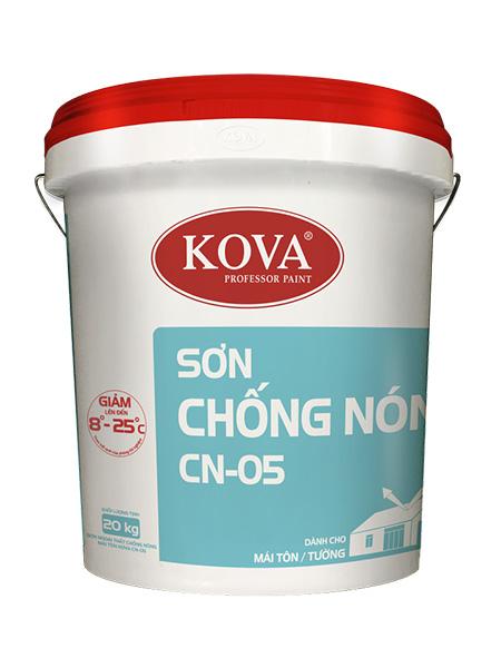 Sơn chống nóng tường nahf KOVA CN-05 là thương hiệu uy tín nhiều năm nay