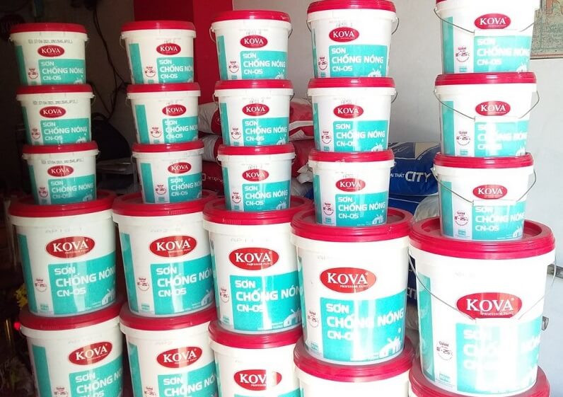 Sơn Chống Nóng KOVA CN-05 - Giải pháp thi công sơn chống nóng tối ưu cho ngôi nhà